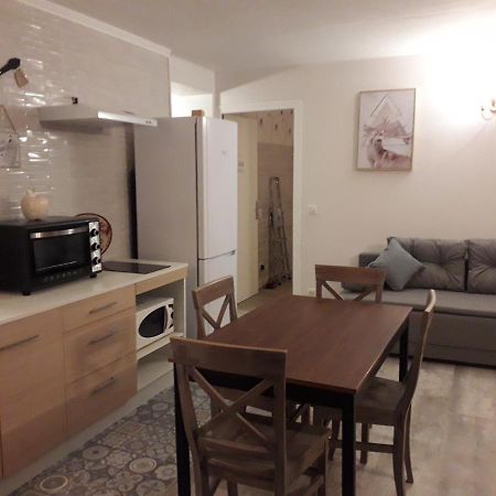 Enclos savoyard Appartement meublé 1chambre 1 canapé lits 3personnes Grand-Aigueblanche Exterior foto